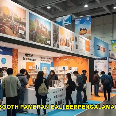 booth pameran bali berpengalaman